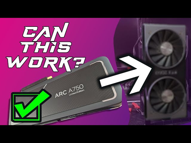 Intel ARC 750 Installed on OLD HARDWARE, Lessons Learned!