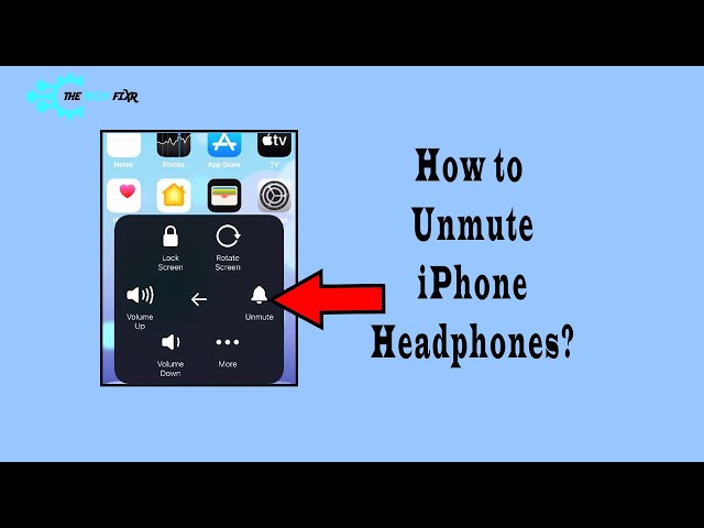 How to Unmute iPhone Headphones? Few Seconds to Unmute !