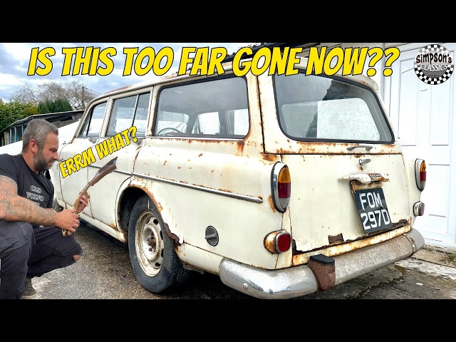 IS THIS UNSAFE TO CONTINUE? Barn Find Volvo Amazon Estate Restoration