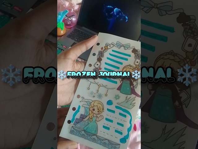 Frozen Fans, come on over here ❄️ #shorts #malayalam #journaling