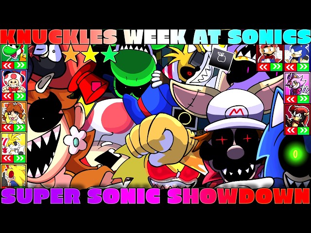 Knuckles Week at Sonics - Super Sonic Showdown (No Blocking) (True Max Mode)