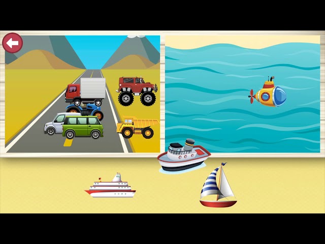 Best Videos For Kids with Visualization exercises game-Educational Learning Game with Cars Part one