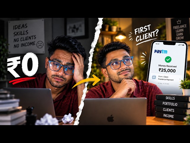 If I Had ₹0 and No Clients, I'd Start Freelancing Like This