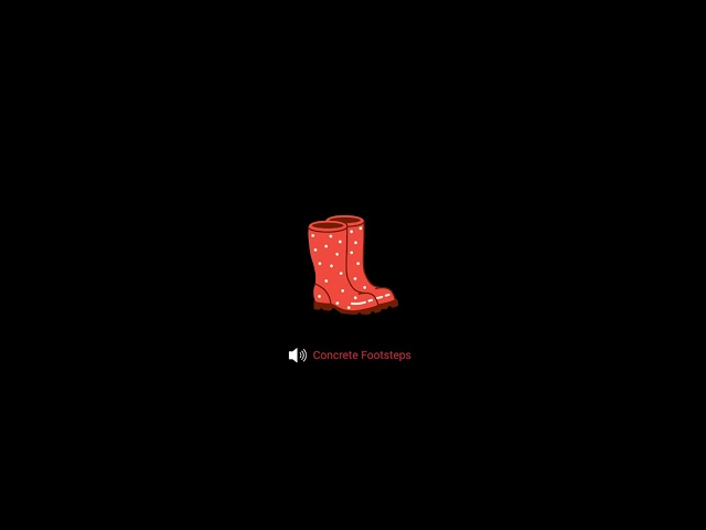 Free Concrete Footstep SFX (5 Real Recordings, No AI)