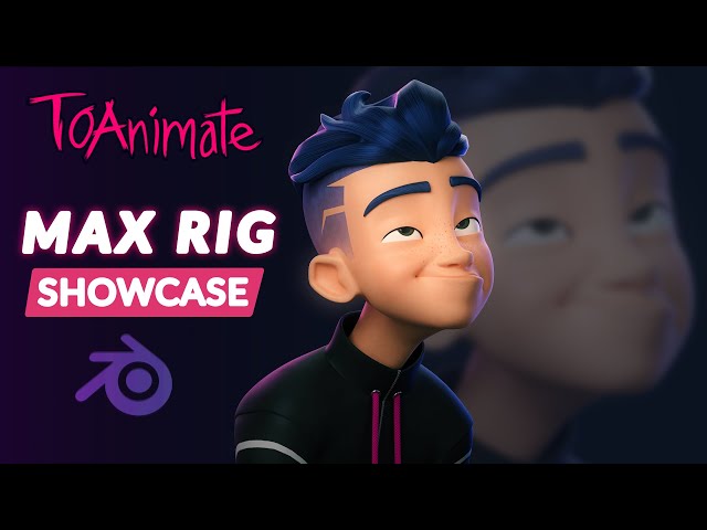 Max Rig Showcase ⏩ Blender Animation Course - TOAnimate