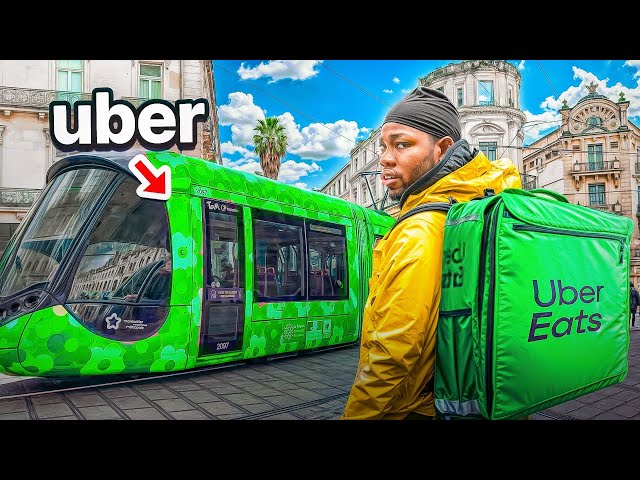I Delivered Uber Eats Using Public Transport...