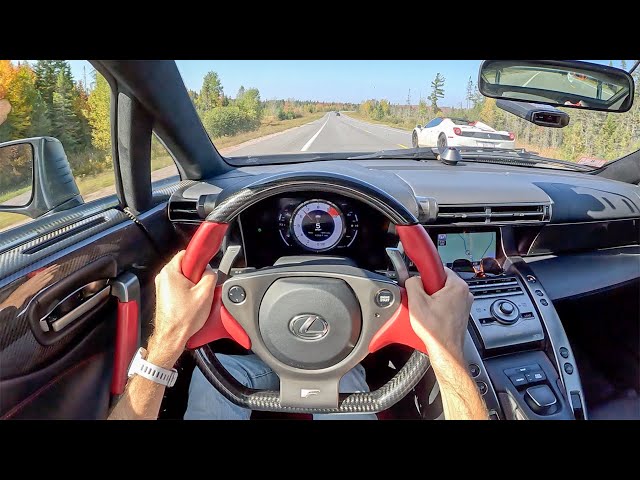 Why the $1 Million Lexus LFA Is the Best Road Trip Supercar - 9k RPM V10 Sound (POV Binaural Audio)