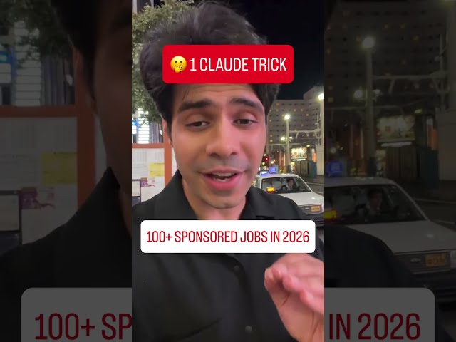 ⚠️ WARNING  100 SPONSORED JOBS WITH THIS CLAUDE TRICK