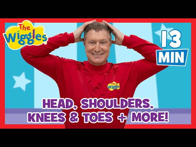 The Wiggles Fun Songs for Kids 🎶 Head, Shoulders, Knees and Toes, Fruit Salad, and More 🍌🎵