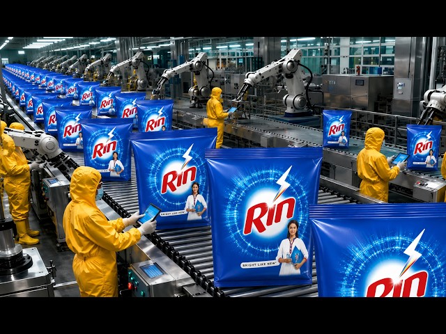 Inside the 1000-Ton Detergent Plant – The HYPNOTIC Spray Drying of Modern Washing Powder Production