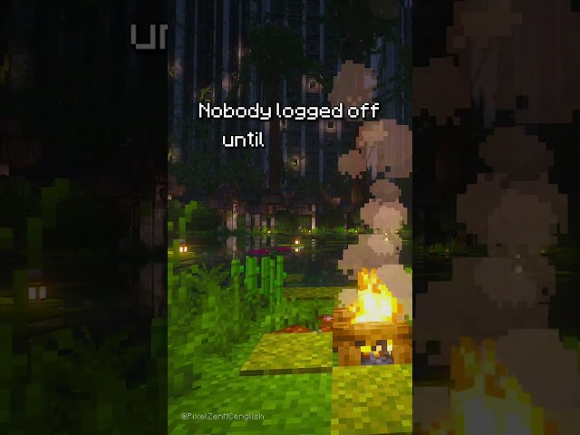 Just one more night | nostalgic minecraft shorts #shorts