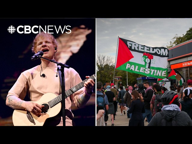 Ed Sheeran apologizes at 1st show since Macklemore was dropped over ‘Free Palestine’ comments