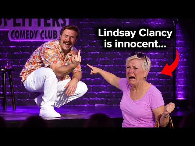 This Comedian Got BOOED for a Lindsay Clancy Joke