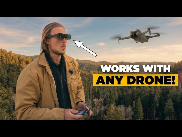 GAME CHANGER for Flying Drones | Rayneo Air 4 Pro AR Glasses