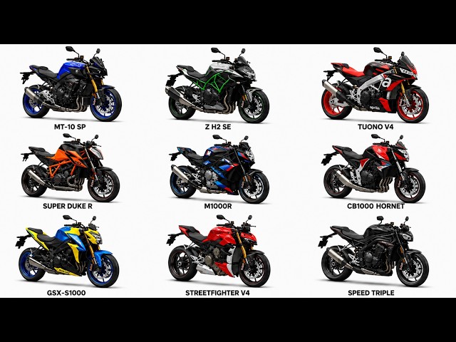 The 10 Fastest Naked Motorcycles Explained