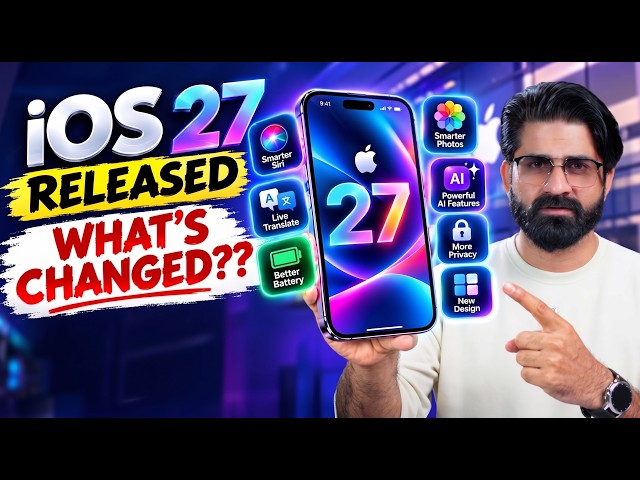 iOS 27 14 NEW Features Explained 😱 Biggest Update Yet?