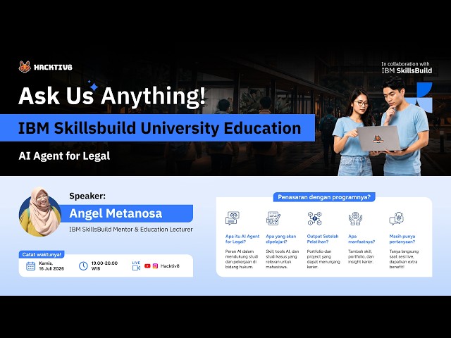 IBM SkillsBuild University Education - AI Agent for Legal