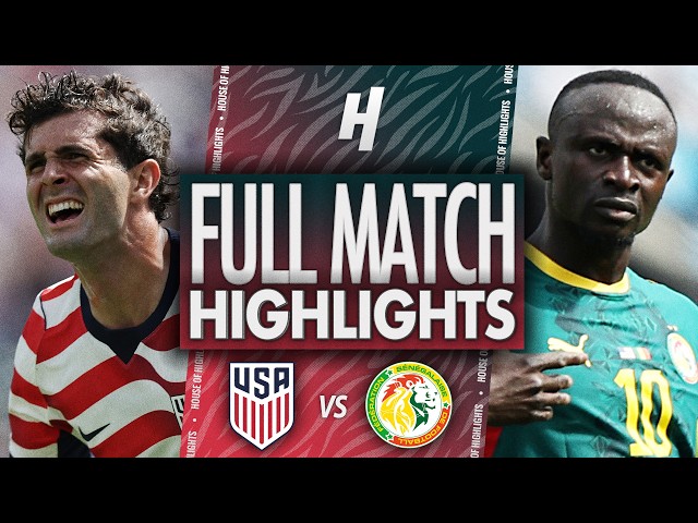 USA vs Senegal - ALL GOALS & Highlights | FIFA International Friendly 2026