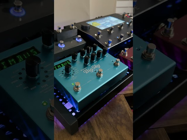 That’s a stock preset, by the way. #worshipguitarist #guitar #bigsky #strymonbigsky #strymon
