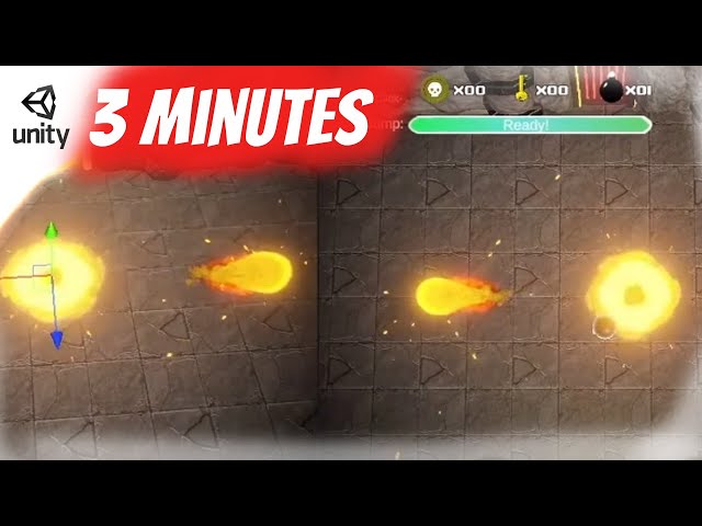 Add these FIREBALLS to your game in 3 MINUTES! (Unity)