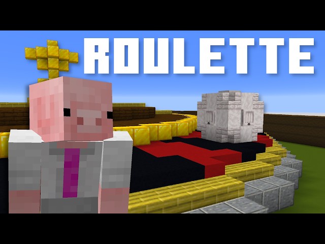Using Physics to make an accurate Roulette table in Minecraft