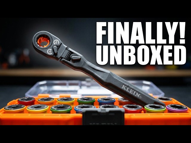 Better Than Wrenches? NEW Klein 17-in-1 KNECT Flex Head Wrench Set!