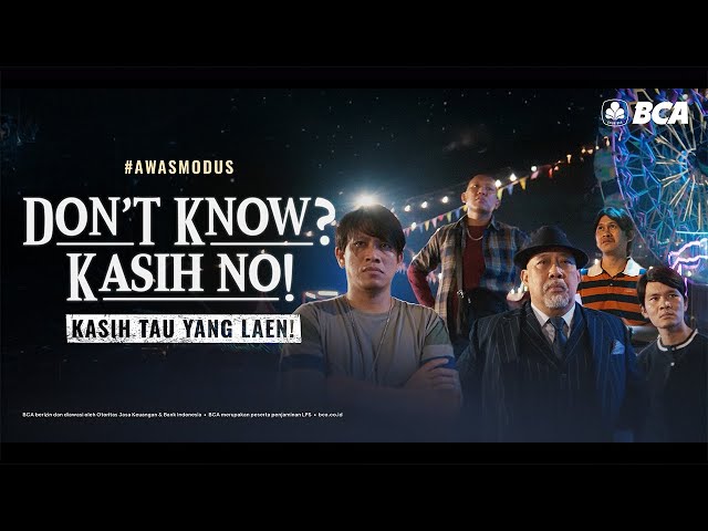 Modus Penipuan makin 'Agak Laen' - Kasih Tau yang Laen, Kalau Don't Know? Kasih No!
