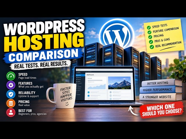 WordPress Hosting Comparison 2026: Shared vs Managed vs VPS (13 Providers, Real Prices)