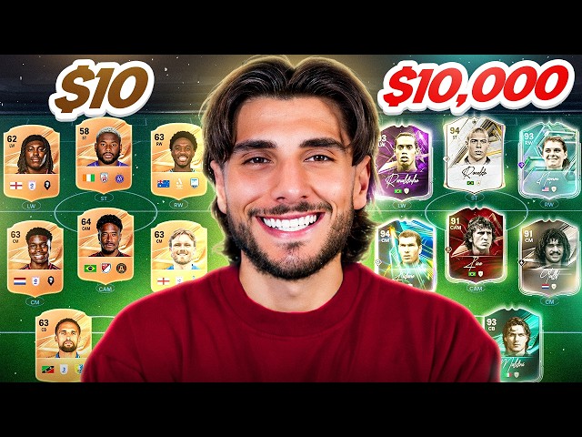 $10 VS $10,000 FC27 Team