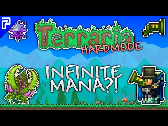 You can basically have INFINITE MANA in Terraria 1.4.5.8 now!
