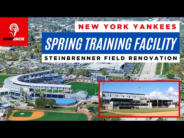 Yankees Spring Training Renovations Secured with Helical Piles, Tiebacks, and Driven Piles