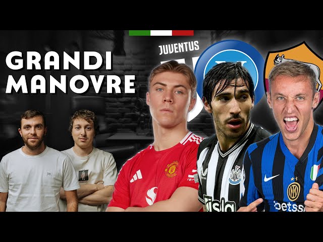 🇮🇹 HØJLUND, TONALI, FRATTESI  LE MOSSE DI JUVE, NAPOLI E NON SOLO