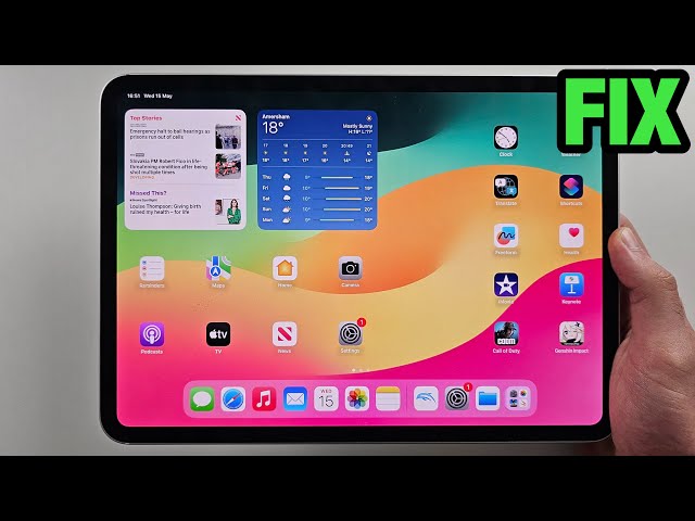 iPad Pro Screen Not Responding To Touch? SOLVED
