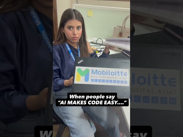 When people say AI made coding easy 🤖💻