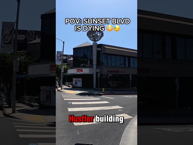 POV: your favorite spots on sunset strip are all gone 😢💔 #ebike #pov #losangeles #sunsetstrip