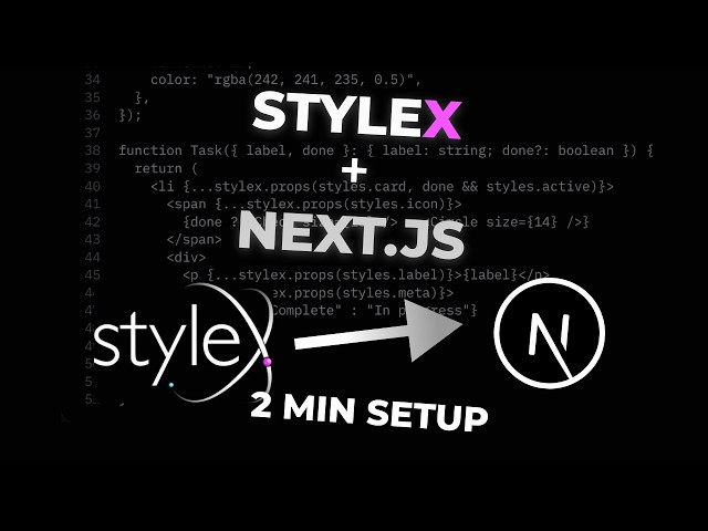 How to Add StyleX to Next.js (2026)