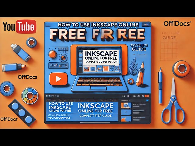 How to Use Inkscape Online for FREE with OffiDocs | Complete Guide for Vector Graphics Design