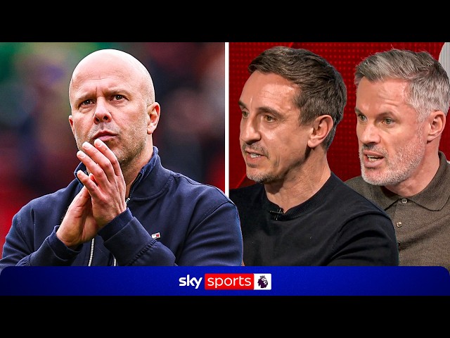 Carragher, Keane, Neville and Sturridge discuss Slot's position at Liverpool