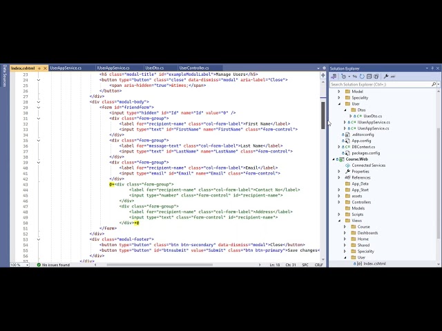 ASP.NET MVC / ASP.NET Core – Service Layer, DTOs, Models, Controller Explained | Full CRUD Flow