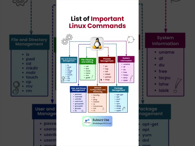 Essential Linux Commands You Need! 🐧💻 | Quick Guide!