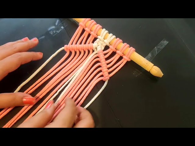 Macrame - (Simple) Macrame Wall Hanging || Macrame Pattern 