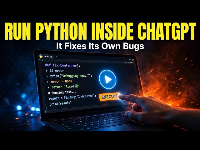 Run Python Code in ChatGPT: Write, Run and Fix Code Instantly