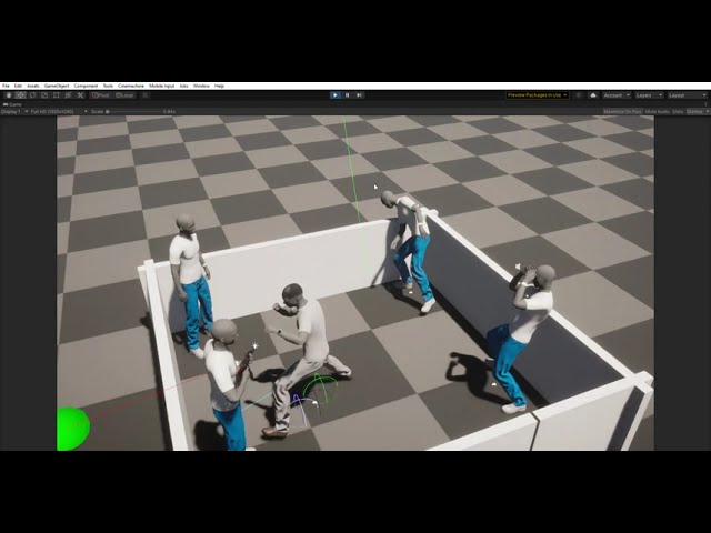 Multidirectional hand combat in unity...WIP