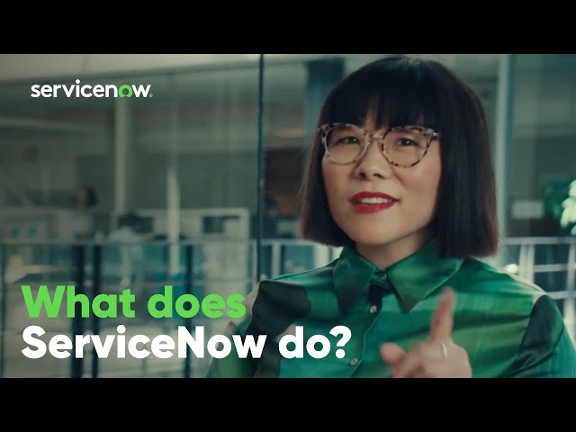 What does ServiceNow do?