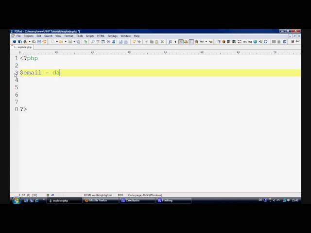 PHP Tutorial- Introduction to Explode Function