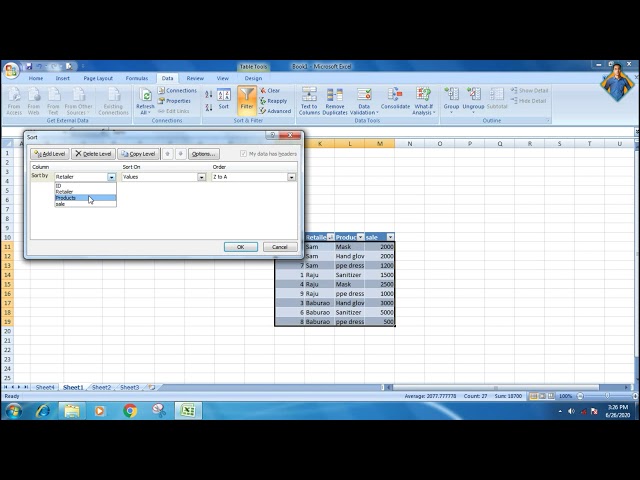 MS Excel data tab part 1 bangla tutorial || Sujoy Computer