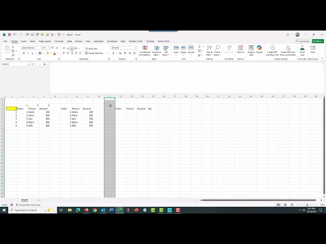 10-18-2025 - Dynamic array inside a table