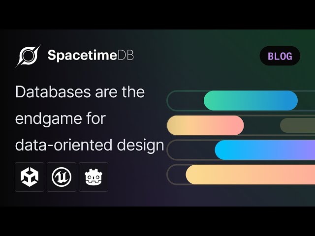 Databases are the endgame for data-oriented design