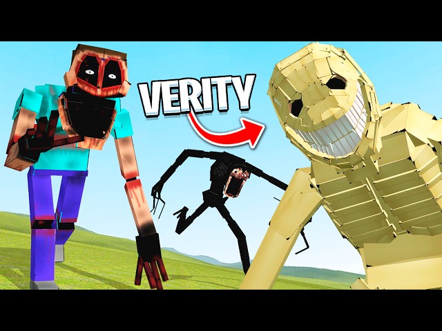I Spawned all the Minecraft Horror Mods in Garry's Mod!