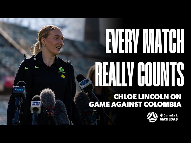 💬 Lincoln: We love playing in Canberra | On return to the nation's capital to face Colombia